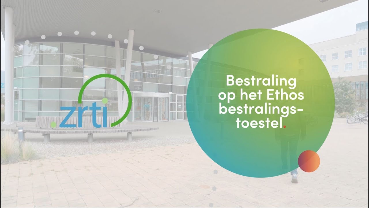 Bestraling op het Ethos bestralingstoestel