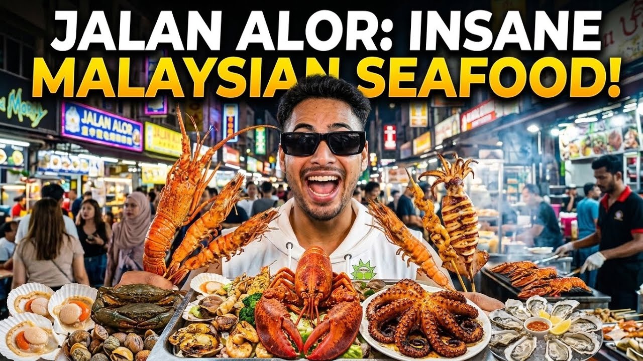 Will you eat this in Jalan Alor Street ?