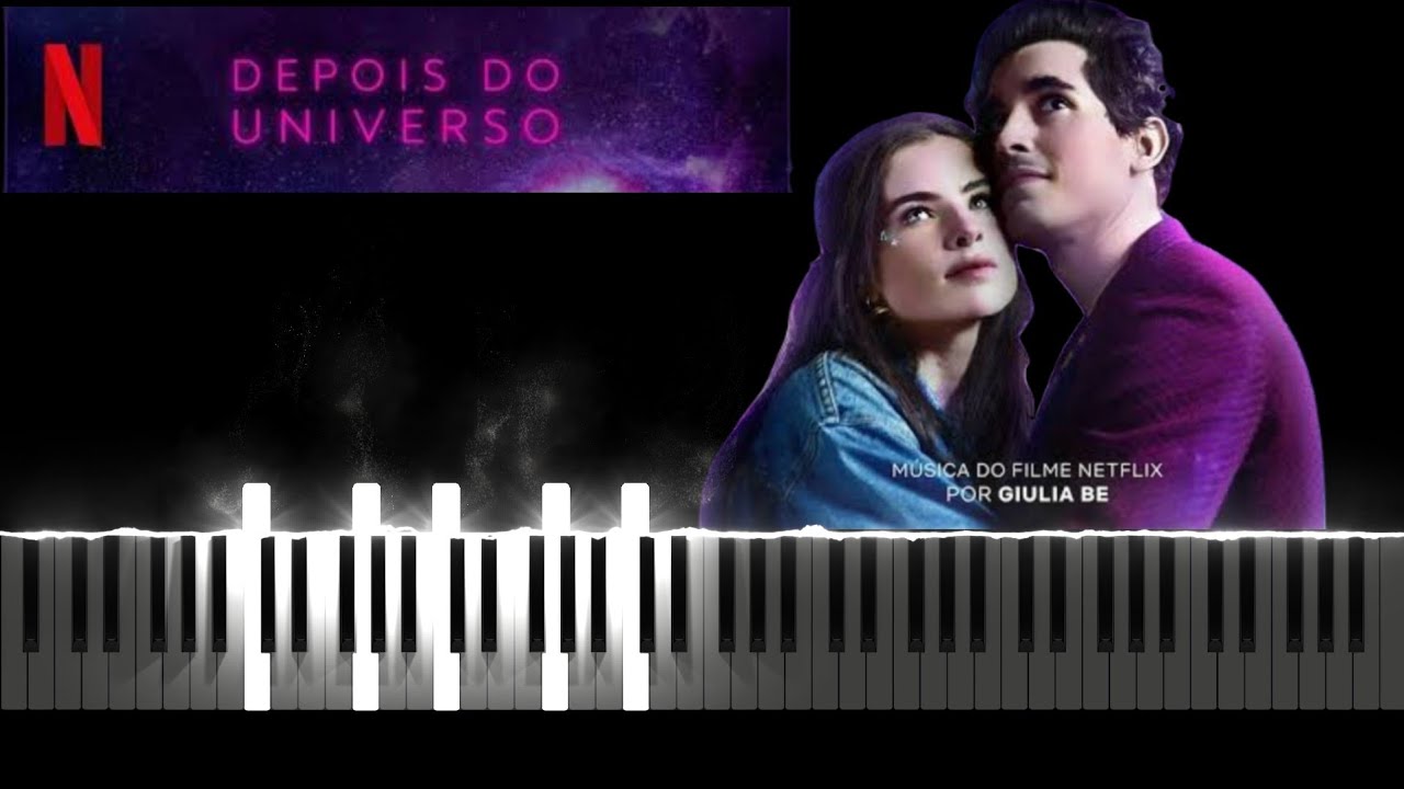 GIULIA BE - DEPOIS DO UNIVERSO Piano Tutorial Difícil