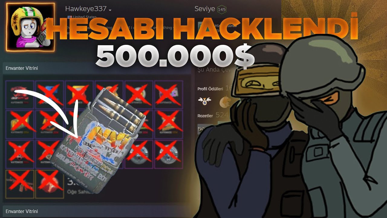 Ünlü Koleksiyonerin Steam Hesabı Hacklendi! 1 Bitcoin Fidye Skandalı | CS2 Envanter Krizi