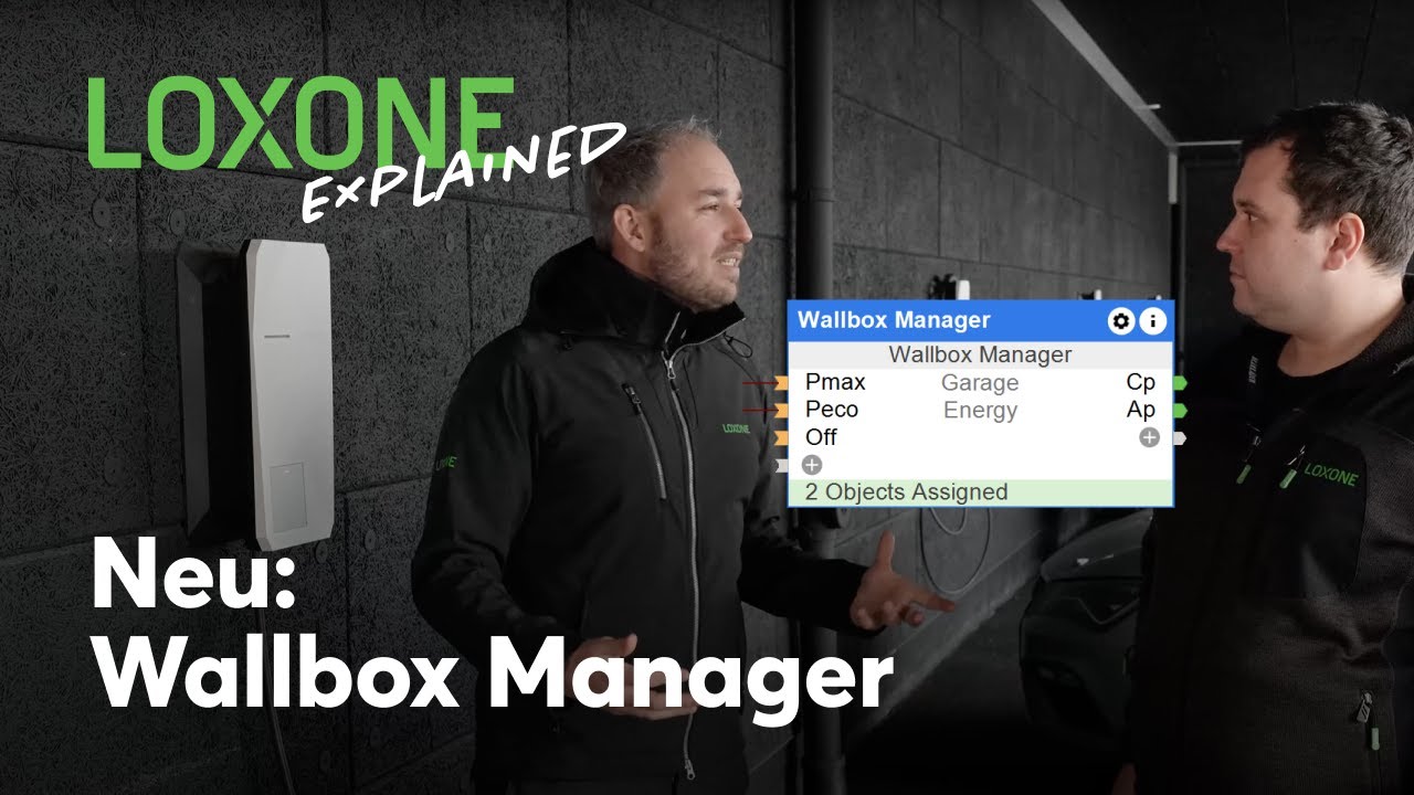 Neu: Wallbox Manager | Loxone Explained [4K]