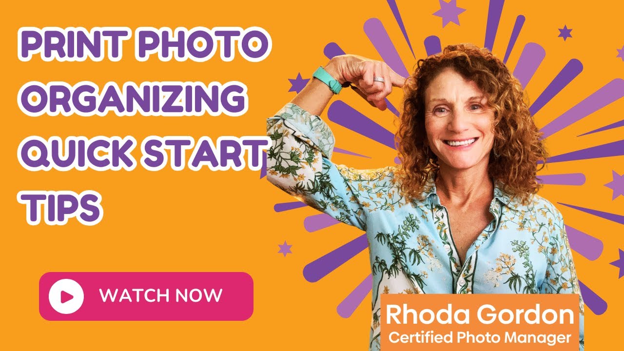 Organize Your Print Photos Fast