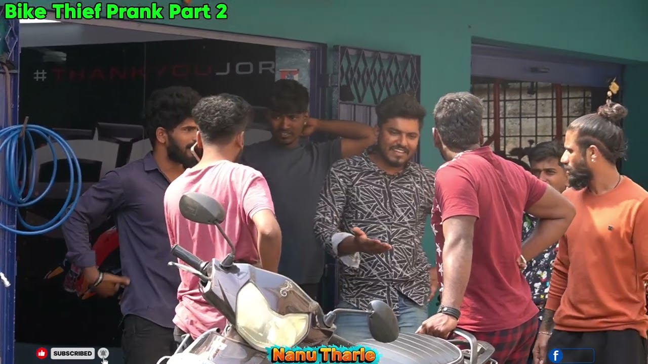 ಬೈಕ್ ಕಳ್ಳತನ ತಮಾಷೆ Part 2🥵🙆🏻/Bike Thief Prank Part2🥵🙆🏻/ Kannada Prank/ Nanu Tharle/