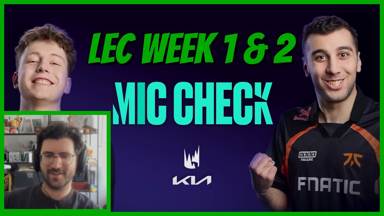 YamatoCannon Reacts to LEC 2026 Spring Week 1 and 2 Voice Comms