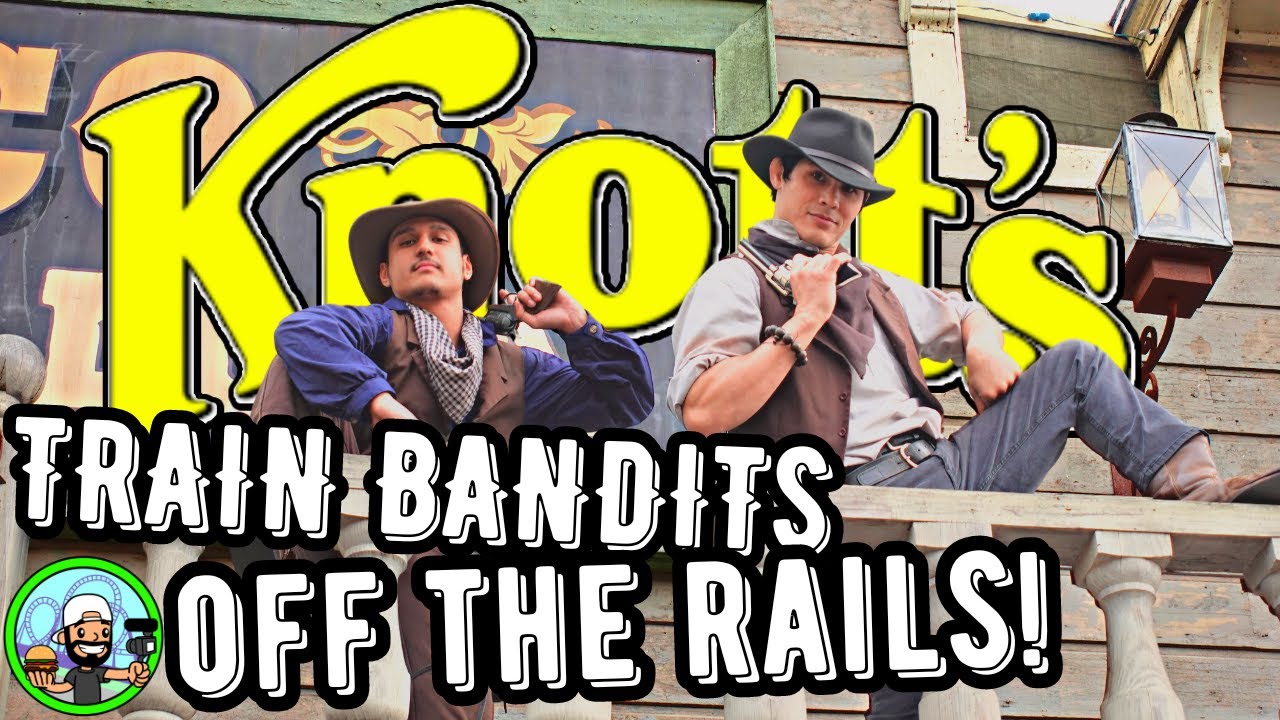 Knotts Berry Farm Newest Show! Train Bandits Off the Rails 2024