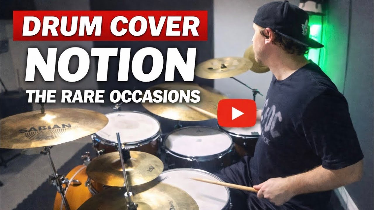 This Song Goes CRAZY on Drums… | Notion – The Rare Occasions Drum Cover by J.M.D 
