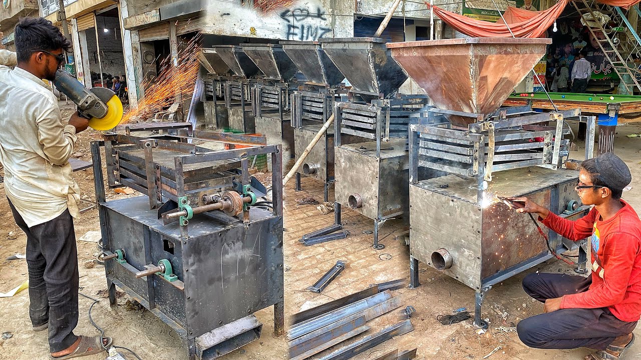 The Amazing Process Of Making Wheat Cleaning Machine|Manufacturing Process Of Wheat Cleaning Machine