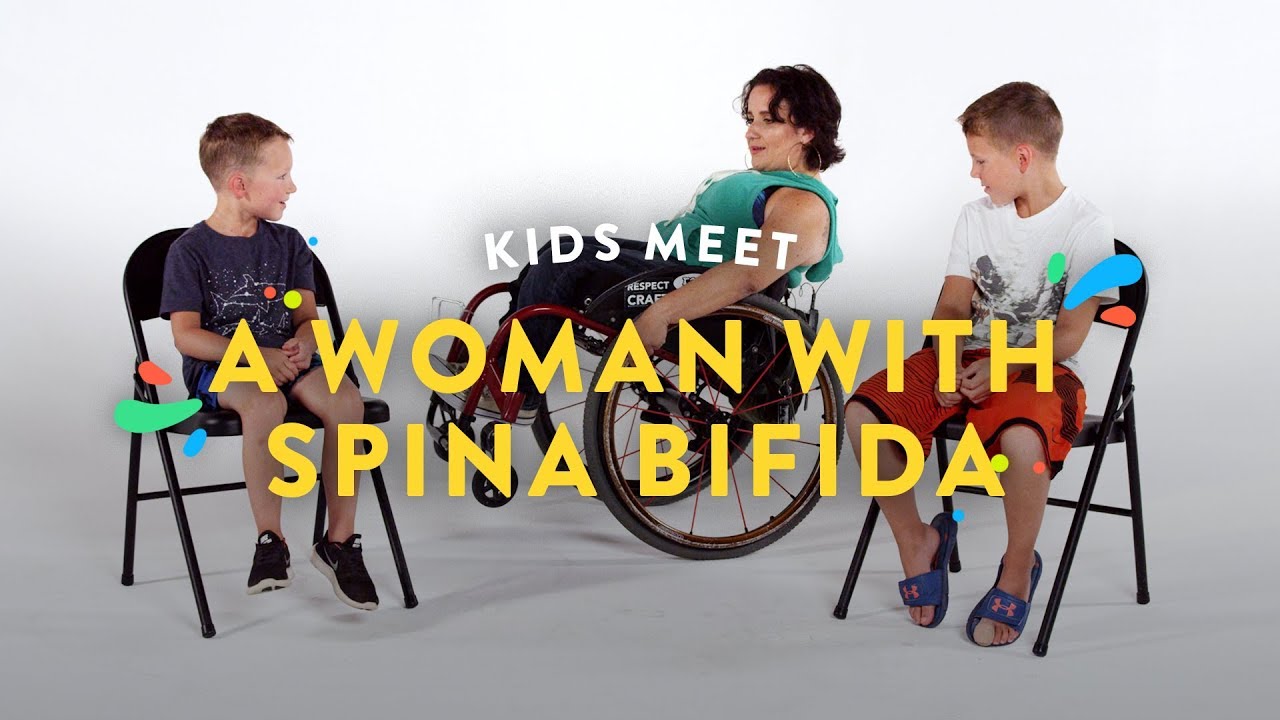 Kids Meet a Woman with Spina Bifida | Kids Meet | HiHo Kids