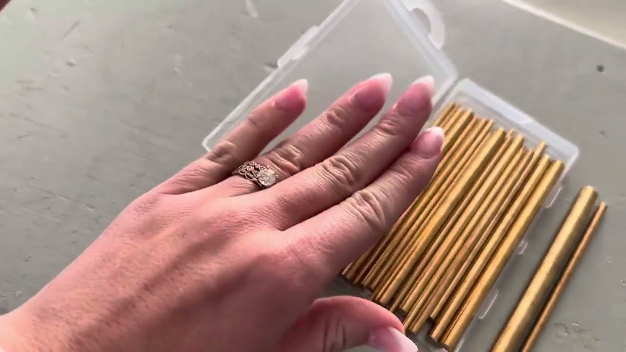 24 Pieces Brass Round Rods Bar Assorted Diameter 1 5 8 mm for 100 mm Length Brass Rod Review