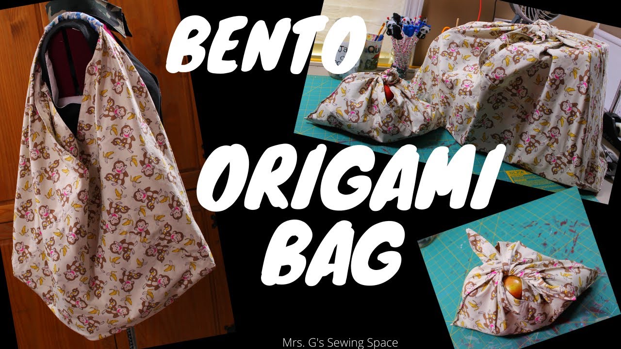 Origami Bento Bag| TUTORIAL | Japanese Market Bag