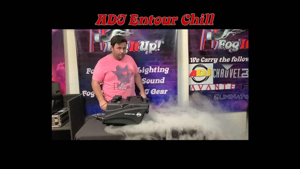 ADJ Entour Chill Reviewed by Fog It Up!