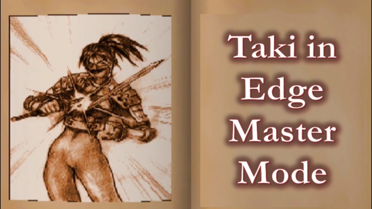 Taki in Edge Master Mode - Soulblade | PS1