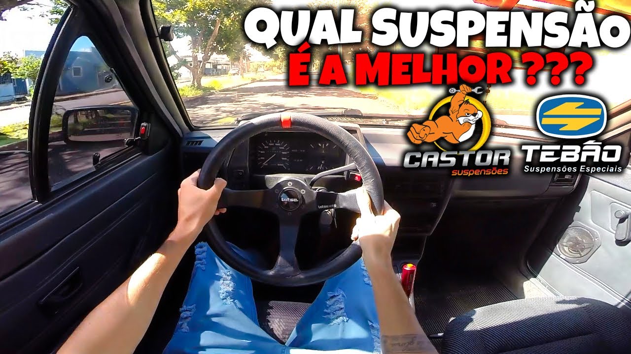 QUAL A MELHOR SUSPENSÃO DE ROSCA ? CASTOR ? TEBÃO ?