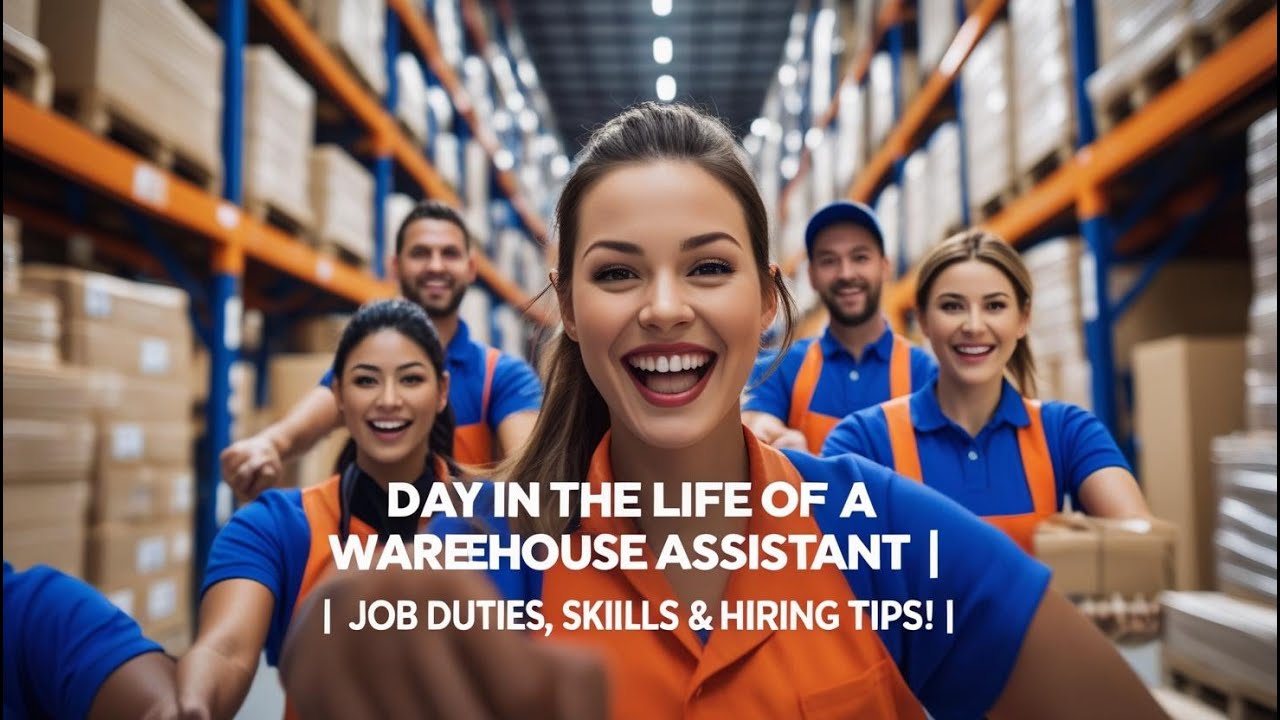 A DAY IN THE LIFE of a Warehouse Assistant 🚚 | Top Job Duties, Essential Skills & How to Get Hired!