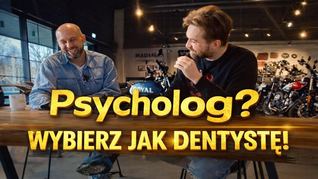 Belfer odpytuje #4 | Motocykl to nie terapia - psycholog Kamil Kaczkiewicz