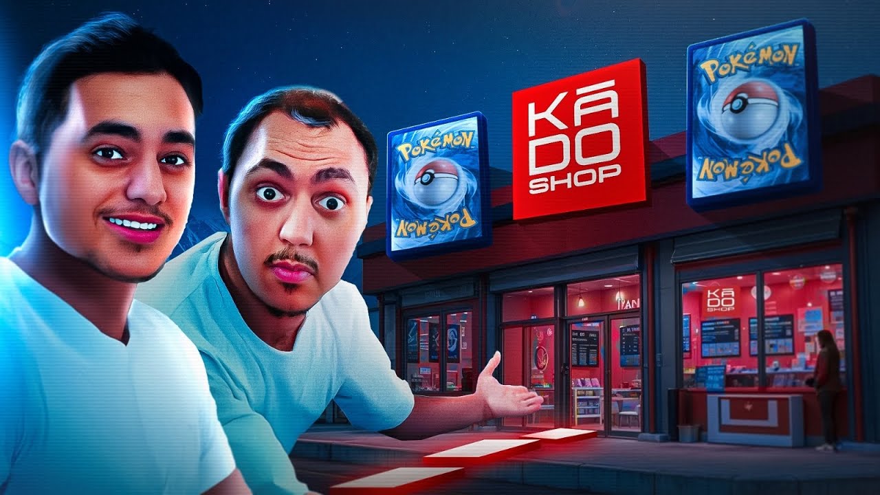 J’AI PRIVATISÉ LE MAGASIN POKÉMON DE NAMSSO (La Nuit) FT NETEY