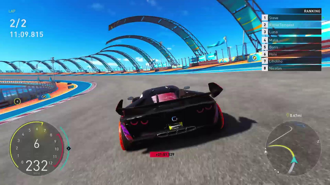 Motorfest new car paint new track try this again