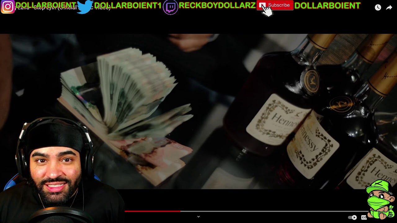 Yung Lava - Stop Lying (Official Music Video) New York Reaction [DollarBoient]