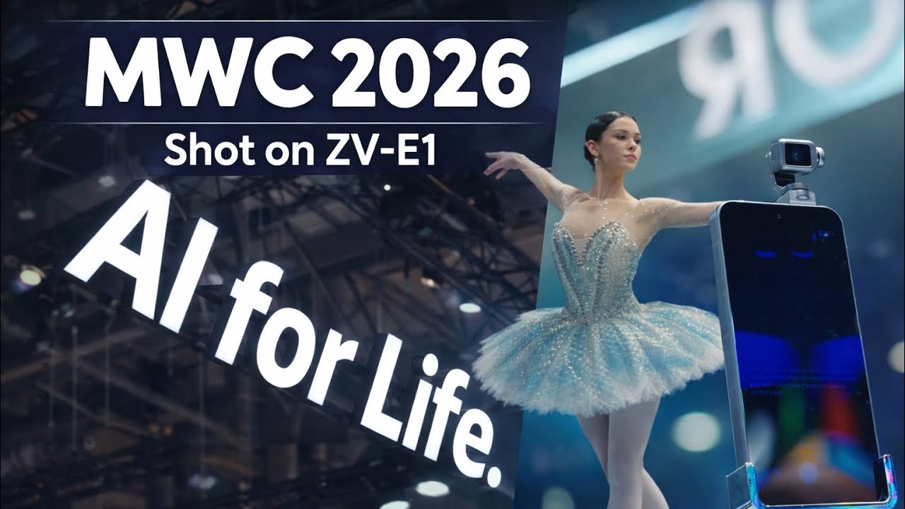 MWC Barcelona 2026 Cinematic | Shot on Sony ZV-E1