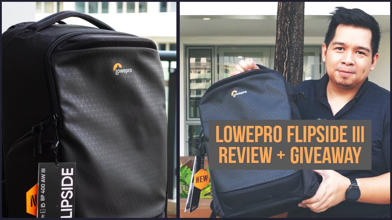 Lowepro Flipside BP400 AW III Camera Backpack Review and Giveaway #Lowepro