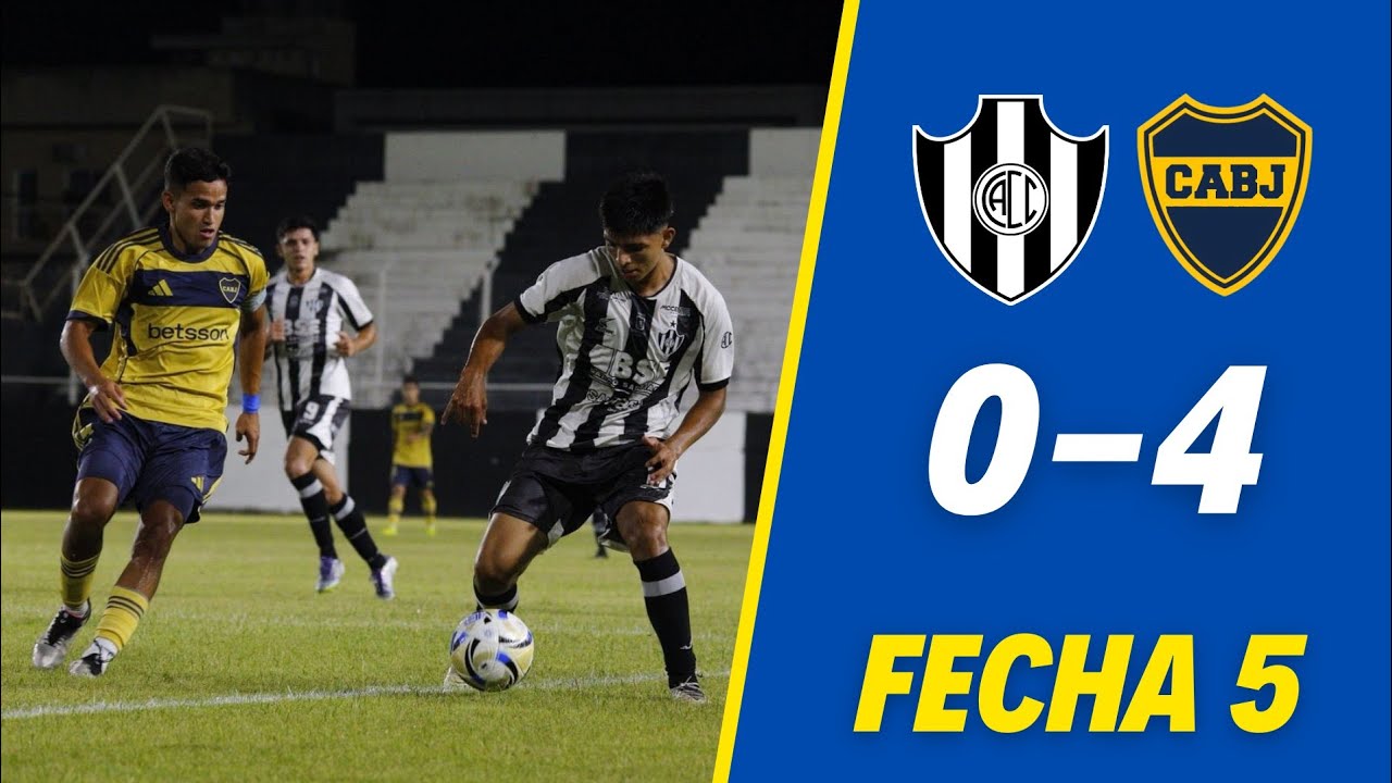 RESERVA - CENTRAL CÓRDOBA VS. BOCA [0-4] RESUMEN COMPLETO - TORNEO PROYECCIÓN FECHA 5