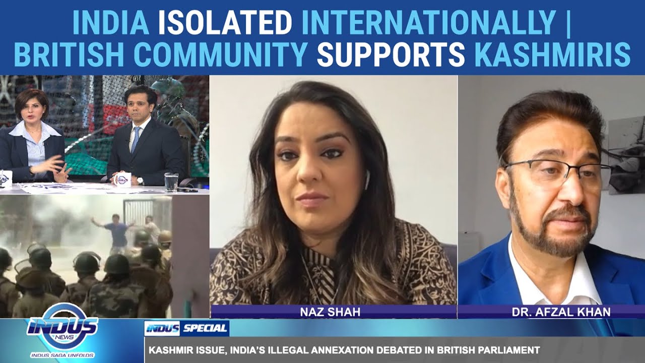 India Isolated Internationally | British Community Supports Kashmiris | Indus News
