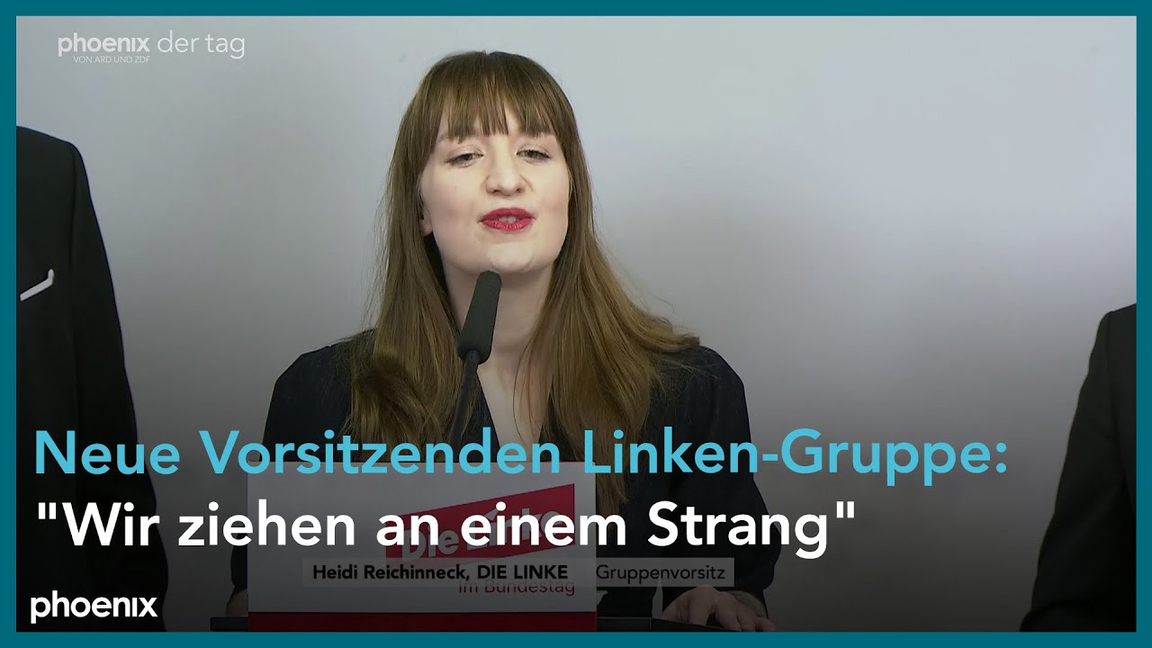 Die Linke: Statements der neuen Gruppen-Vorsitzenden