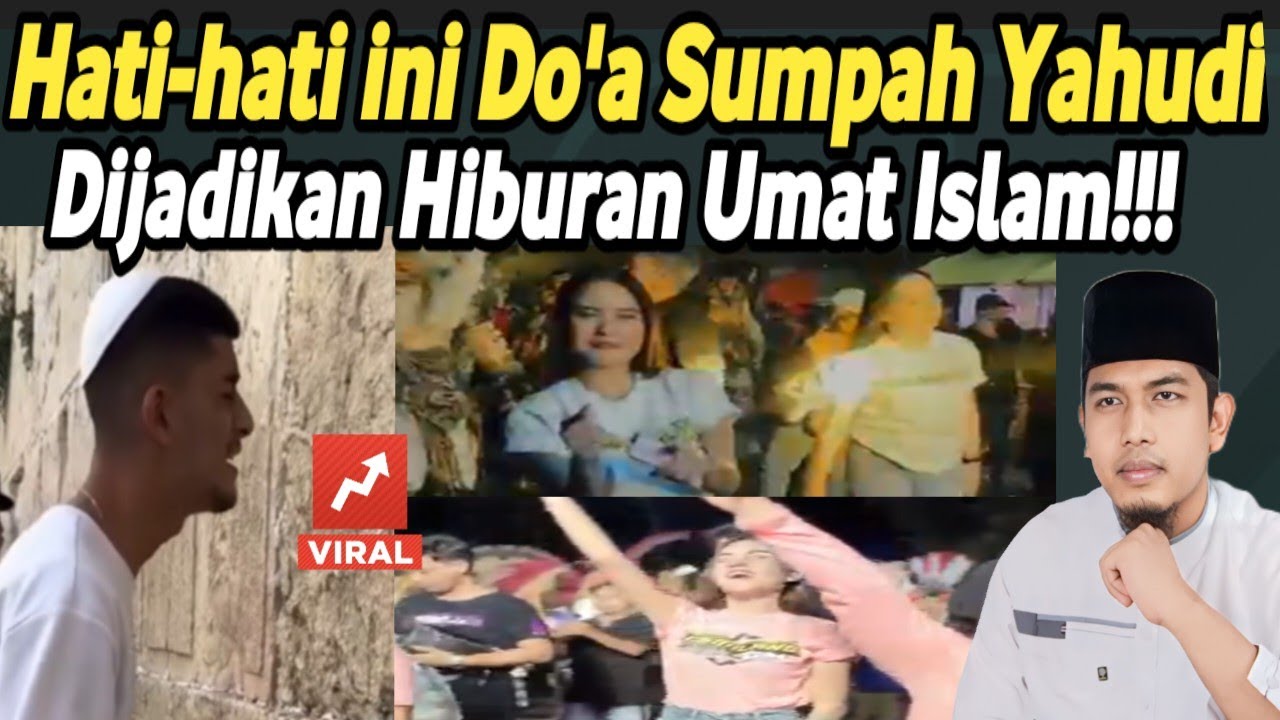 HATI-HATI!!!! TREN DOA NYANYIAN YAHUDI DIJADIKAN NYANYIAN DAN DIPERDENGARKAN DEPAN MUSLIM