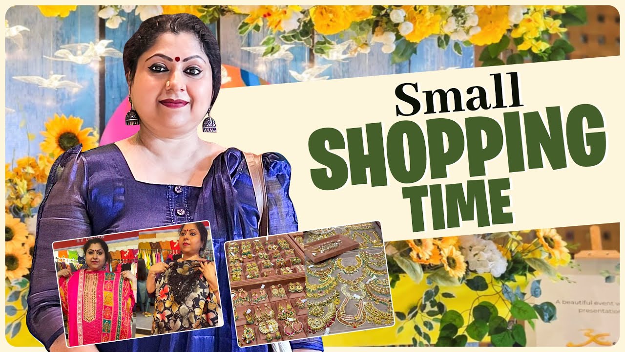 Small shopping time 🛍️ | Binni Krishnakumar