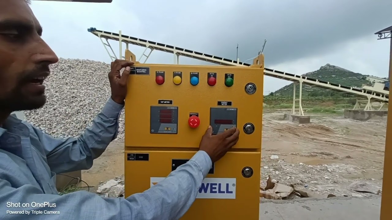 generator DG control panel  500 kva standard power and control panel with mccb emergency push button