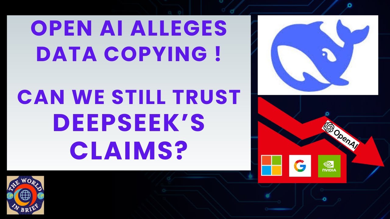 Deepseek TRUST ISSUES: Did Its AI Model Steal Open AI's Datasets?
