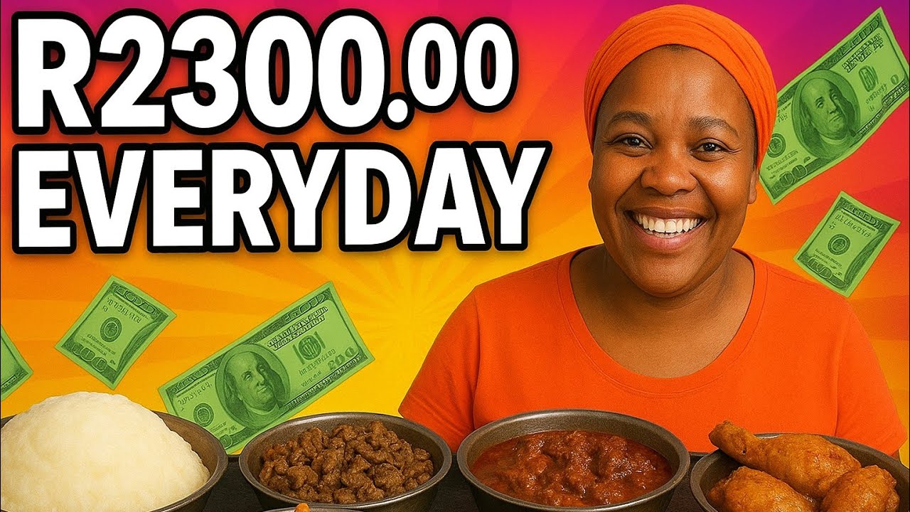 HOW TO START FOOD BUSINESS IN SOUTH AFRICA. MAKE Money By Selling on the street.