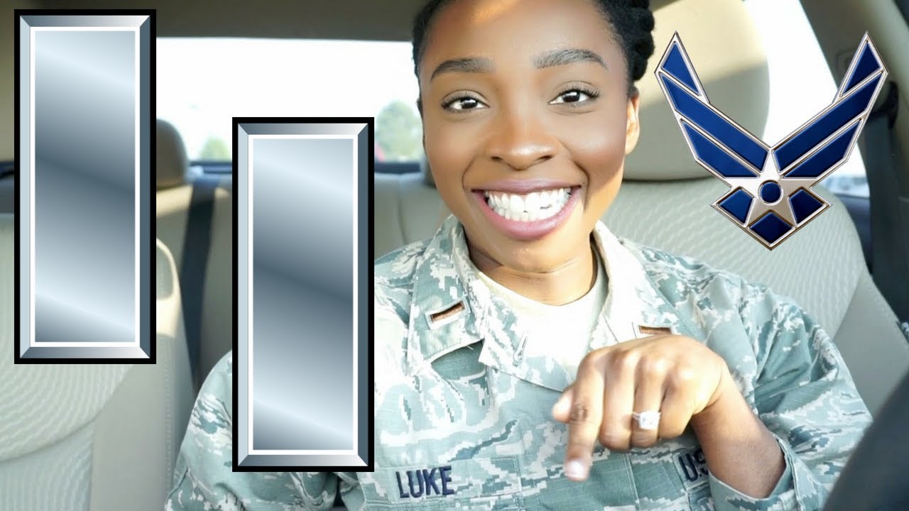 MY PROMOTION TO FIRST LIEUTENANT! | USAF Officer