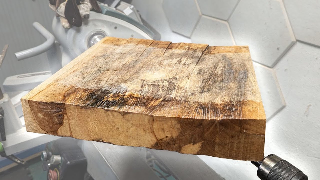 This is NONAGONA Beat Me - Woodturning the Impossible Beech Bowl