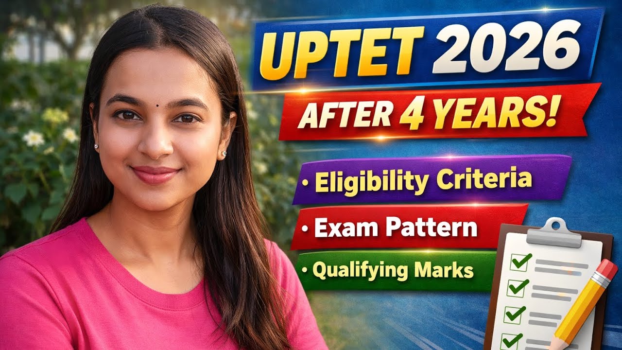 UPTET 2026 complete details #uptet 