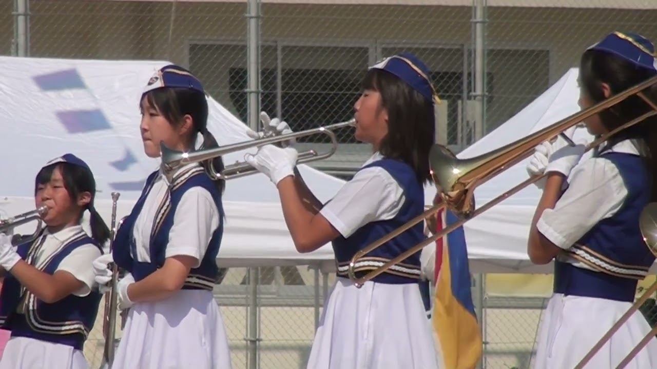 2012マーチングメドレー阿波市一条小学校