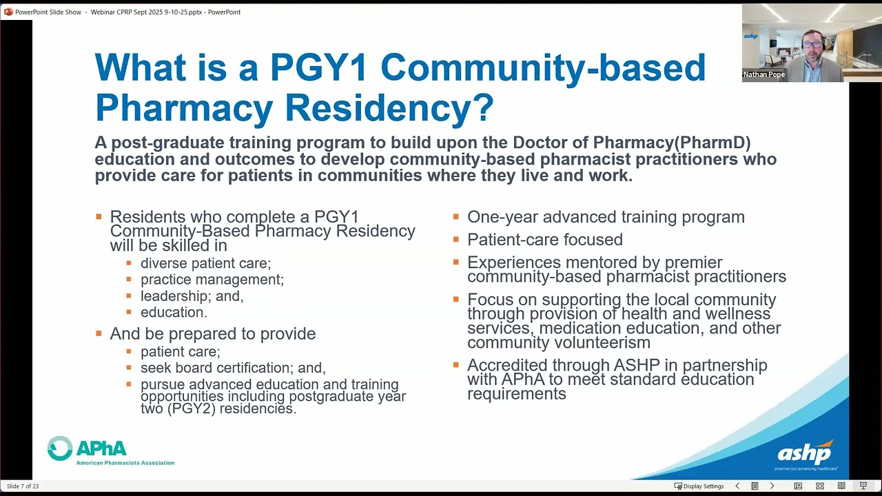 Community-based Residencies 101: Focus on Specialty & Health-System Sites