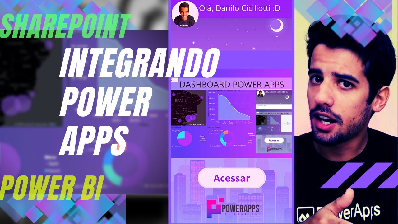 Lista do Sharepoint com Power Apps e Power BI - 1/3