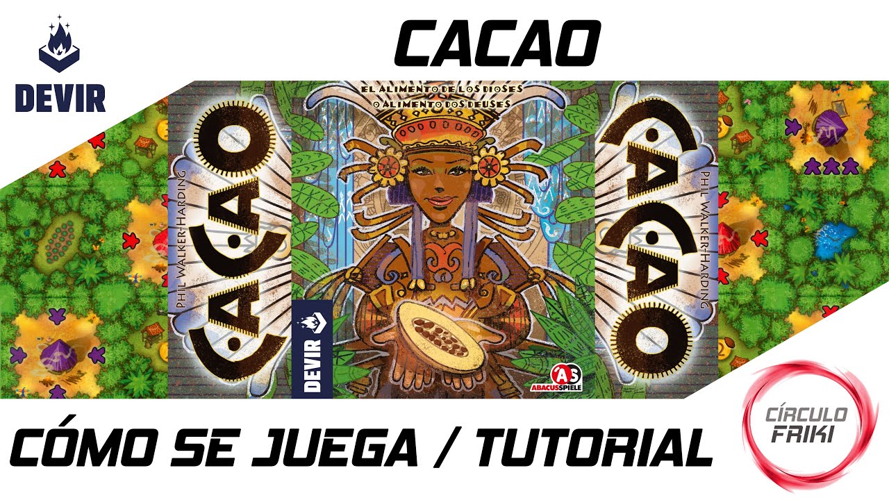 ⭕CACAO: 🍫 C&oacute;mo se juega / Tutorial 🍫 Juego de mesa de colocaci&oacute;n de losetas - Devir