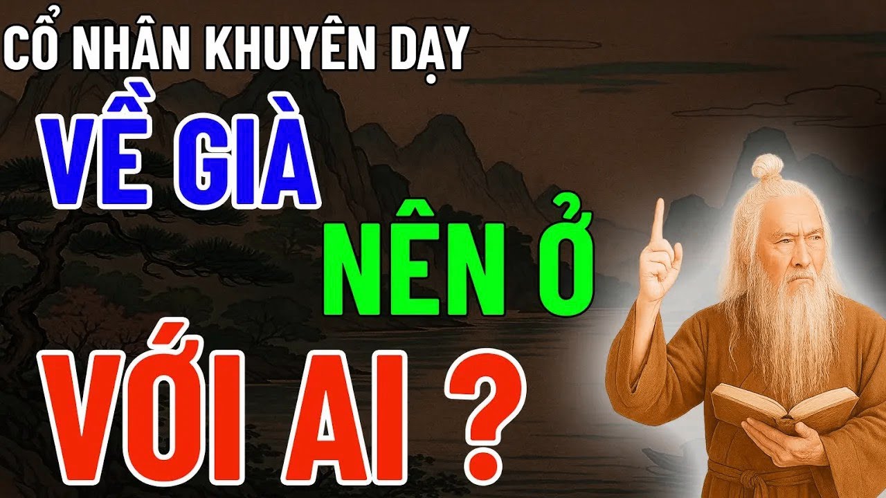 Về già nên ở với ai  Minh triết cổ nhân và bài học sâu sắc cho tuổi xế chiều