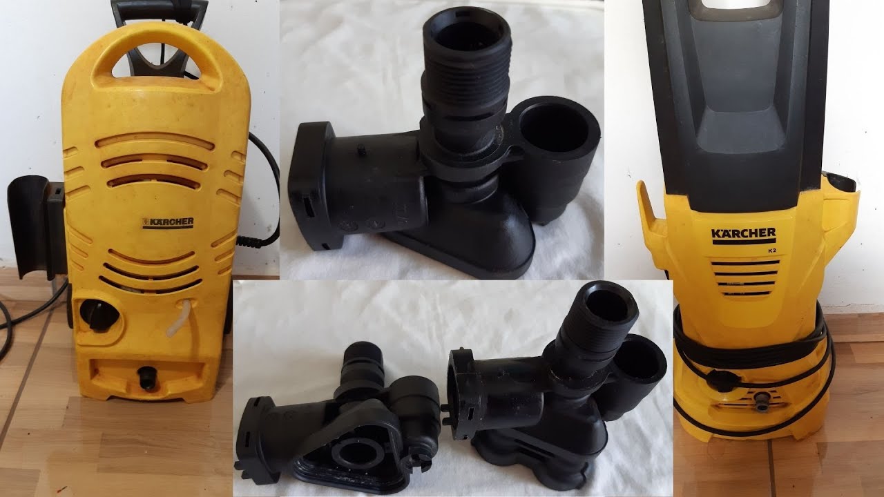 lavadora karcher k2 com vazamento ou não liga! Veja como desmontar fazer testes e trocar o coletor