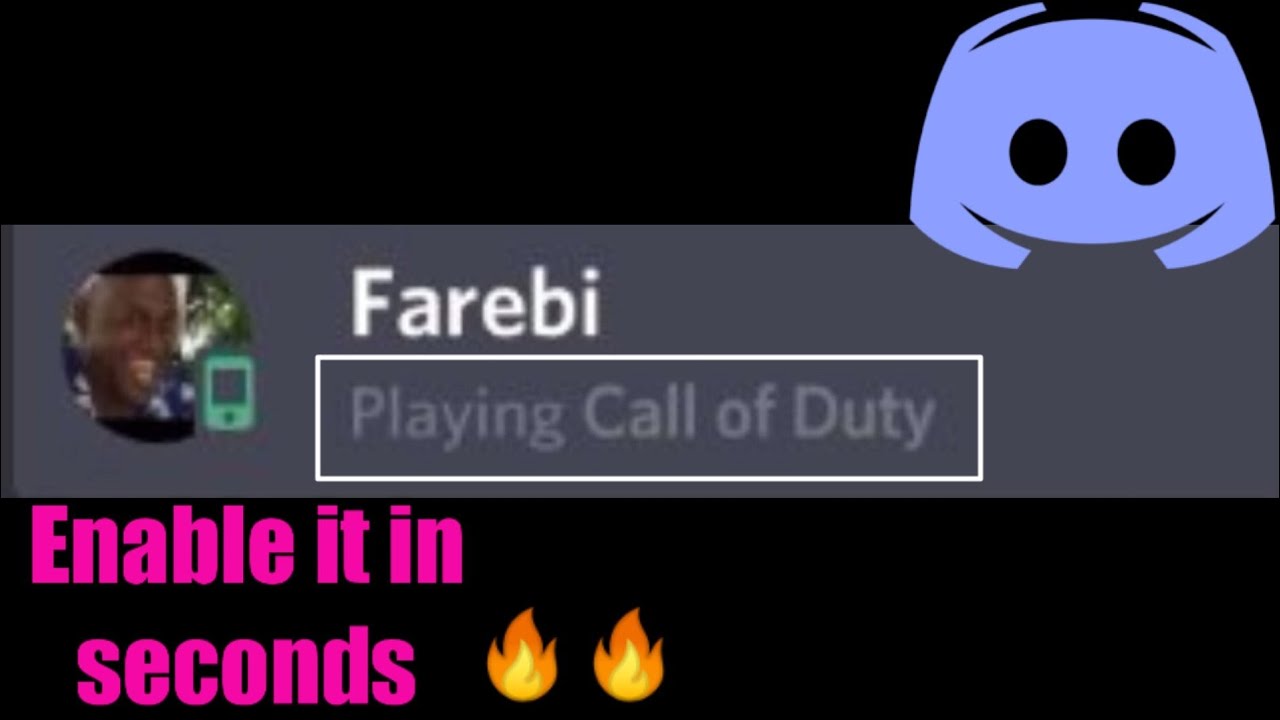 How to turn on game detection service (discord)