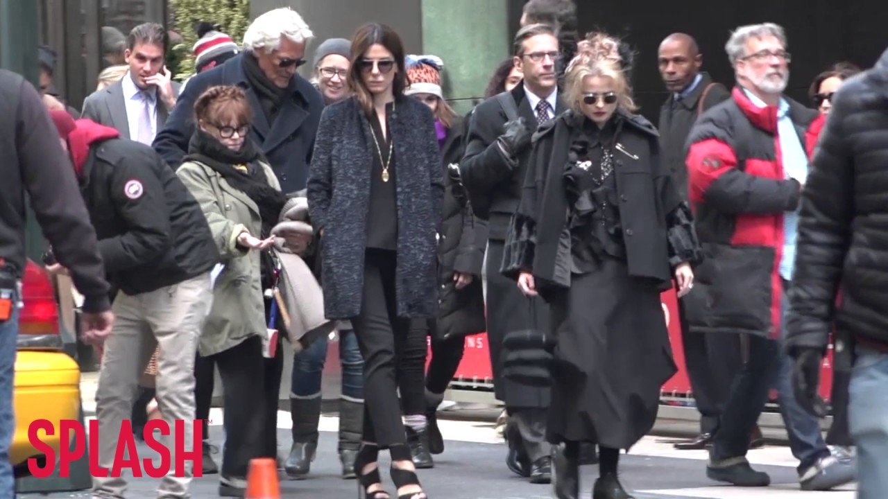 Sandra Bullock, Cate Blanchett and Rihanna Arrive on Ocean’s 8 Set