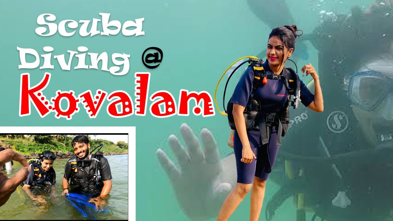 SCUBA DIVING AT KOVALAM #kovalam #scubadiving #beach #trivandrum