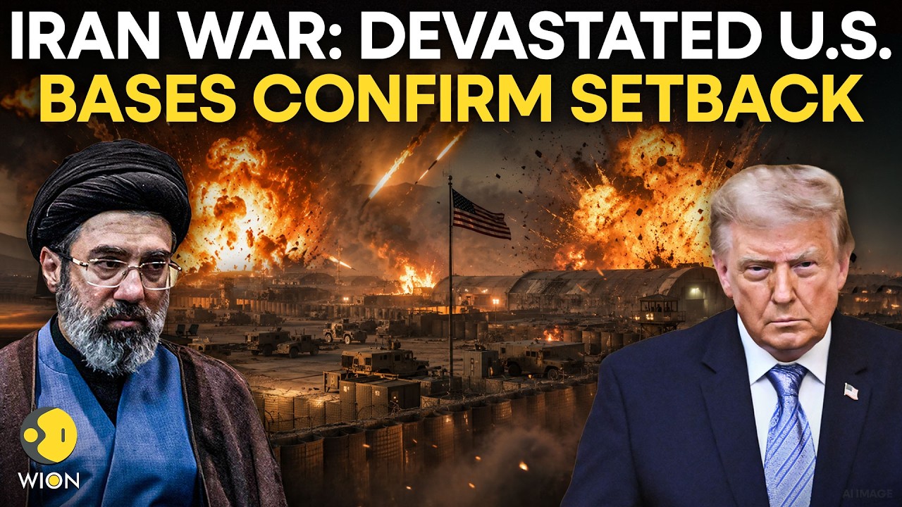 US-Iran War LIVE: Devastated Bases Confirm American Setback in Iran War | Middle East On Edge!