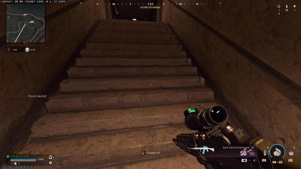 Verdansk Easter Egg Bombing Stadium & extracting the Weapons Case for Red Spectre XMG Blueprint Solo