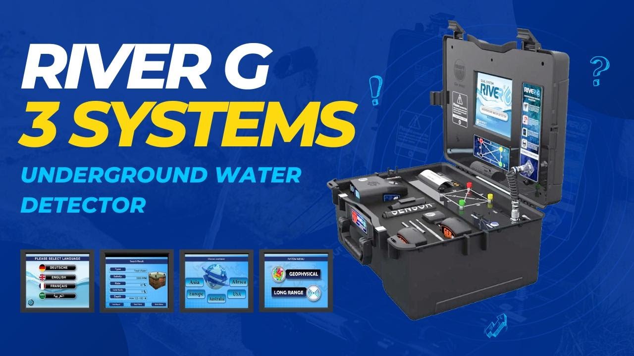 The best water detector river G water detector | River G 3 Systems Detector