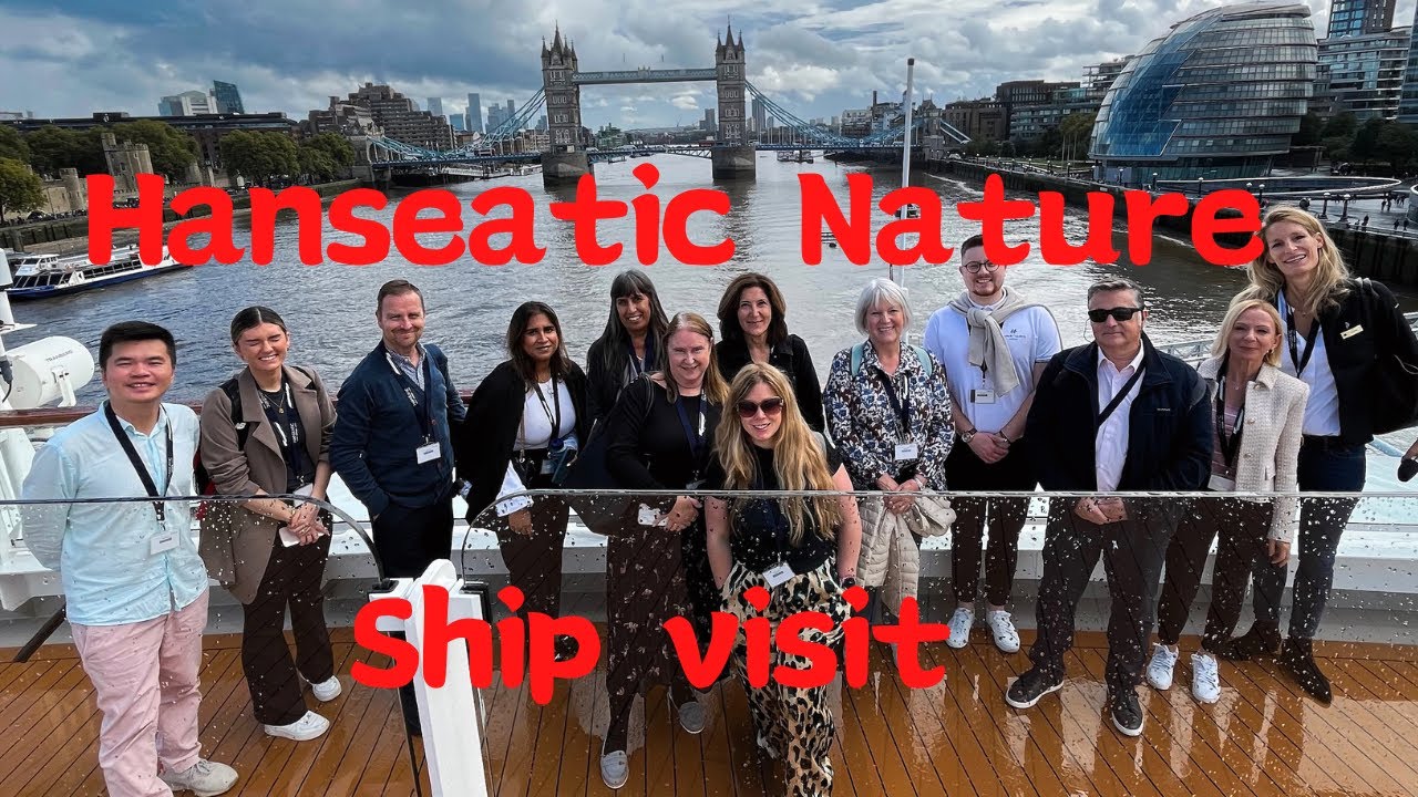 Hanseatic Nature ship visit in London