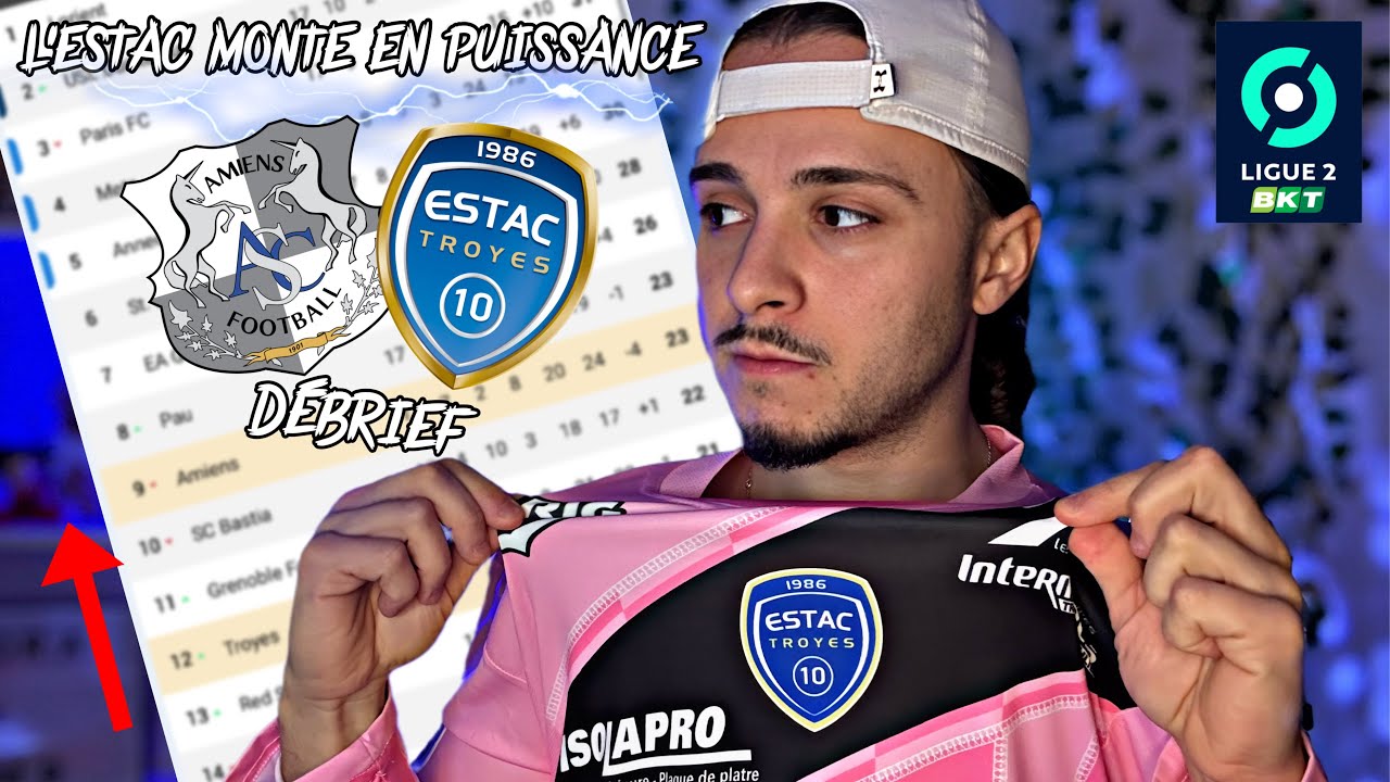 [ASMR] PARLONS FOOTBALL, DEBRIEF AMIENS-TROYES (l’estac monte en puissance 🇪🇪🔝)