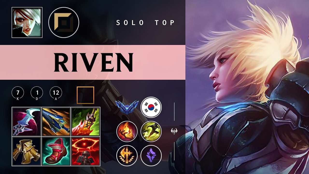 Riven Top vs Yasuo - KR Diamond Patch 26.03